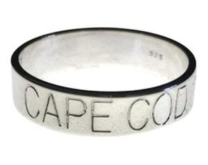 Cape Cod graviertes Sterlingsilber Band 0,1875" breiter Ring - BRANDNEU - Größe 6 - Bild 1 von 9