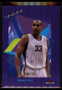 Grant Hill 2024-25 Finest Purple Refractor #137 Los Angeles Clippers #/150 - Picture 1 of 2