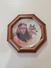 CHIEF VICTORIO By PERILLO 1983 Chieftain Series #3240 Octagon Faux Wood Frame