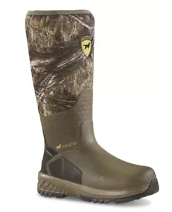 Irish Setter MudTrek 17" Waterproof Full Fit Rubber Boots (Men's 11) Mossy Oak - Picture 1 of 5