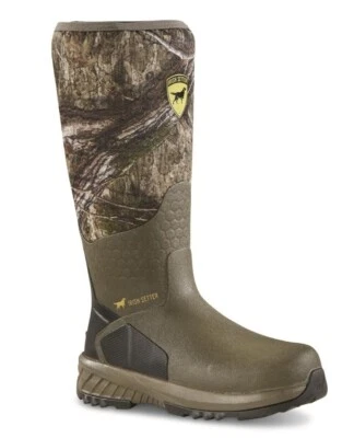 Irish Setter MudTrek 17" Waterproof Full Fit Rubber Boots (Men's 12) Mossy Oak - Image 1 of 4