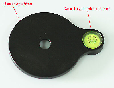 New Design Offset Bubble Level Plate For Tripod / Monopod / Head  3 Way Head  • 11.15€