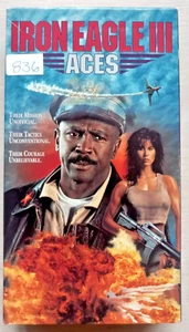 Iron Eagle 3 Aces - VHS - Lou Gossett Jr. - Picture 1 of 7