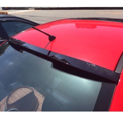 Unpainted FRP Fits Mitsubishi Lancer Fortis EVO X 10 V Look Roof Spoiler 2015 - Image 1 of 4