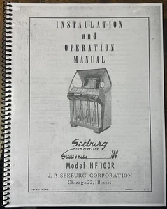 *NEW* Seeburg Model R Installation And Operation Manual - Picture 1 of 2