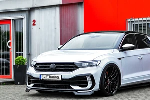 Espada alerón alerón delantero Splitter Cuplippe de ABS adecuado para VW T-ROC R - Imagen 1 de 5