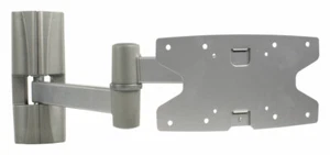 3-Wege Wandhalterung LCD/Plasma TV Geräte 51-107cm, Silber, neigbar, Bildschirm - Bild 1 von 2
