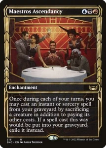 MTG Maestros Ascendancy Streets of New Capenna 316 Regular Rare - Picture 1 of 3