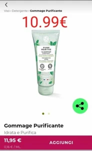 Pure Menthe Gommage Esfoliante e Purificante Yves Rocher 75 ML - Picture 1 of 1