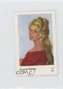 1963 Dutch Gum Star NT Set Brigitte Bardot #NT265 f5h