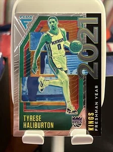 Tyrese Halliburton 2020-21 Panini Flux Freshman Jahreseinsatz Könige #4 - Bild 1 von 2