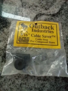 CABLE SAVER FOR COMPOUND BOWS  5/16 INCH NEW IN PACKAGE - Bild 1 von 2