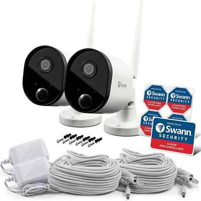 Swann Wi-Fi Outdoor HD Security Camera True Detect Heat-Sensing Night Vision - Image 1 of 4