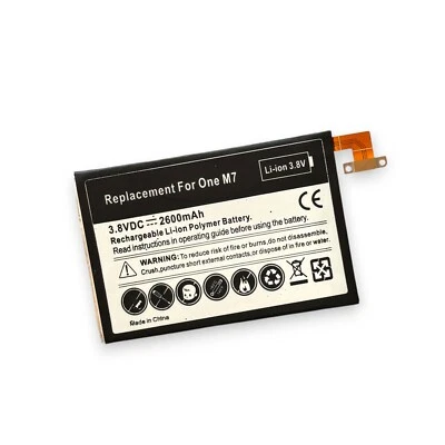 Batteria per Originale HTC Bn07100 One M7 Sostituzione Batteria 35H00207-01M - Immagine 1 di 4