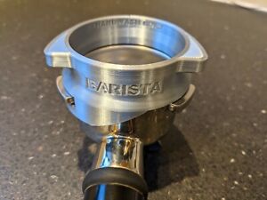 Portafilter Dosing Funnel for Sage BARISTA Express/Pro/Touch/Bambino 54mm SILVER