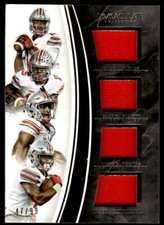 Jones/Elliott/Thomas/Miller 2016 Immaculate Collegiate Quad Relic /99 Ohio State