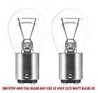 For Citroen C2 Rear Brake Light Bulbs Pair of Stop / Tail Light Bulb (03-09) Citroen C2