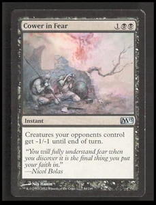 MTG Cower in Fear 84 Uncommon Magic 2013 (M13) Card CB-1-3-A-46 - Picture 1 of 7