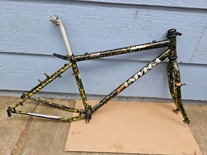 Vintage 1992 Univega Alpina Uno Chromoly Mountain Bike Frame 15" Small low miles - Picture 1 of 23
