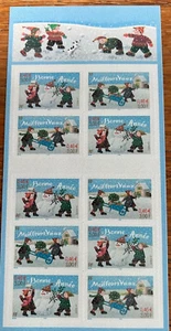 Stamps France-Bonne Annee Meilleurs Voeux Sheet of 10 stamps ,46E, 3,00F(J43316) - Picture 1 of 5