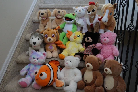 U Pick BUILD A BEAR Stuffed Animal Doll PLUSH Cat Teddy Bear Puppy Dog Chick Cover