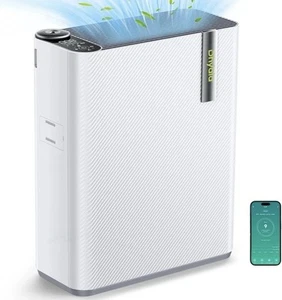 Dhyala Smart WIFI Air Purifier for Large Area - White, For Home Large Room.... - Picture 1 of 5