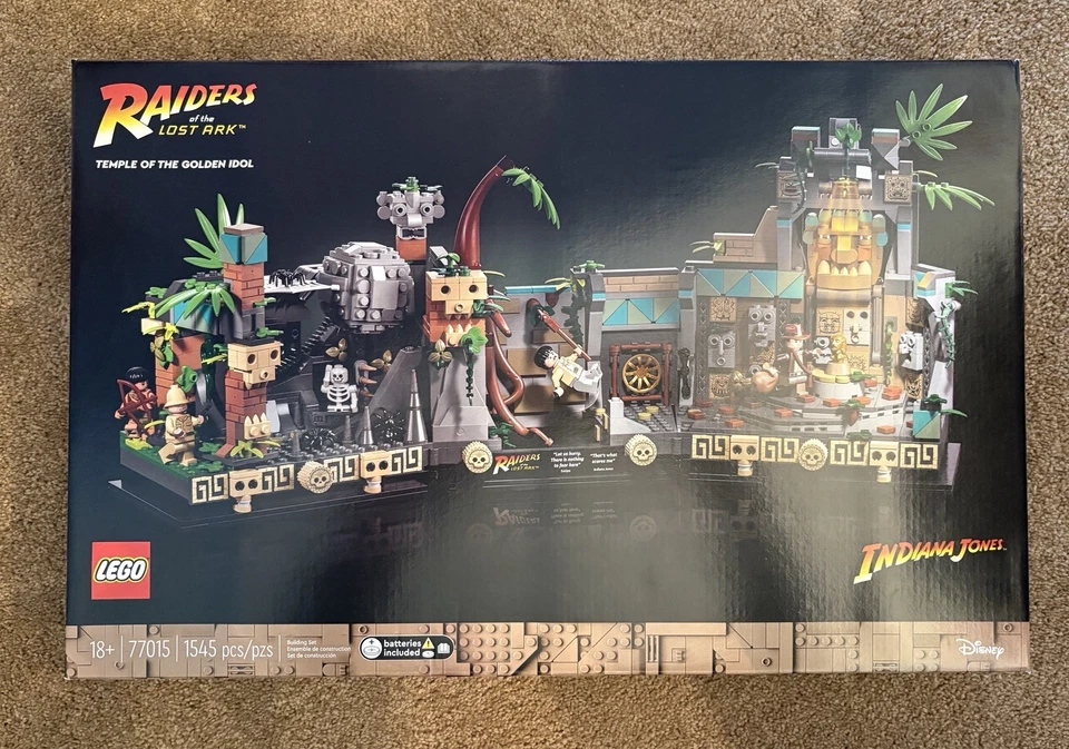 LEGO - Raiders Of The Lost Ark - Temple Of The Golden Idol - 77015 - RETIRADO Foto 1 de 1