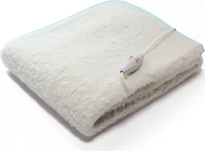 Scaldasonno Singolo coperta Scaldaletto tutta Lana 150x80cm 60W Ardes 411 - Foto 1 di 2