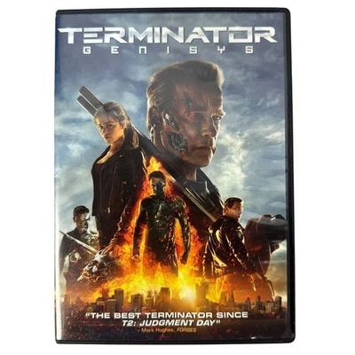 Terminator Genisys 2015 Arnold Schwarzenegger PG-13 Paramount DVD Widescreen - Image 1 of 4