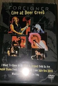 FOREIGNER - LIVE AT DEER CREEK (DVD, 1993) LOU GRAMM MICK JONES RARE OOP DVD - Picture 1 of 3