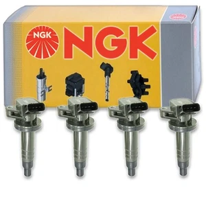 4 pcs NGK Ignition Coil for 2000-2005 Toyota MR2 Spyder 1.8L L4 - Spark Plug ms - Picture 1 of 5