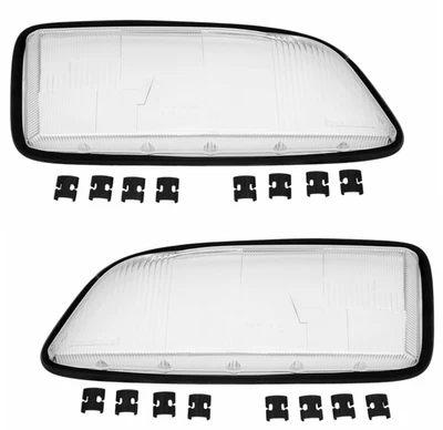 Streuscheibe Set für Volvo C70 S70 V70 ErsatzGlas Scheinwerfer Glas Scheibe - Bild 1 von 4