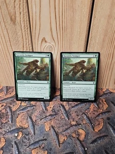 Kazandu Stomper Zendikar Rising Regular mtg 191/280 x2 magic the gathering - Picture 1 of 2