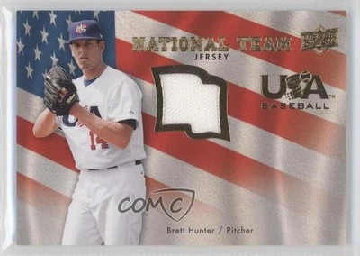 2008 Upper Deck USA Baseball National Team Jerseys Brett Hunter #USA-BH - Image 1 of 2