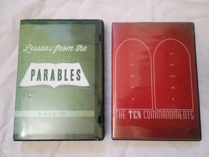 2 CD Sets Pastor Tim Brooks CM Kirche Hot Springs AR, Gleichnisse & 10 Gebote - Bild 1 von 4