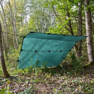 - DD Tarp 3x3 - Olive Green: 10ft x 10ft - Picture 1 of 9