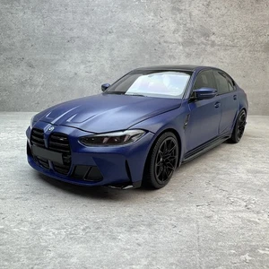 Modelo BMW M3 G82 2024 aleación azul 1:18 - licencia oficial - muy detallado - Imagen 1 de 6