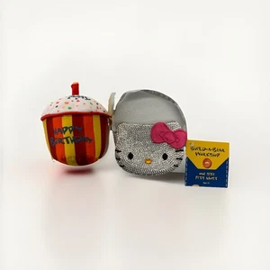Build A Bear Cupcake con Vela Accesorio de Cumpleaños; y Cartera Hello Kitty - Imagen 1 de 8