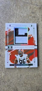 2024 NFL Panini Impeccable Myles Garrett Immense Patch Card 06/25 - Picture 1 of 4