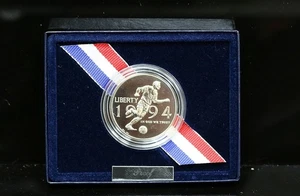 1994 World Cup USA Half Dollar Proof Commemorative Clad Coin. UNC COA #1226 - Picture 1 of 12