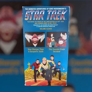 Star Trek Animated Adventures VHS 1973 Sci-Fi Volume Eleven Paramount - Picture 1 of 2