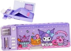 Kuromi Devil My Melody Multifunktionsetui Federmäppchen Stiftehalter Box 2 Anspitzer - Bild 1 von 8