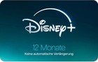 Disney+ Plus 12 Monate Premium (ohne Werbung) 4K UHD - Sofortversand digital