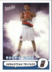 2004-05 Topps Bazooka #201 Sebastian Telfair Rookie Basketball Card