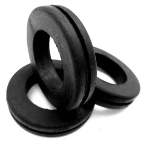 Rubber Grommets - For 1 1/2" Hole, 3/32" Thick Panel Material, Has 1.25" ID - Picture 1 of 12