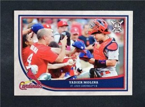 2018 Topps Big League Baseball Base #254 Yadier Molina