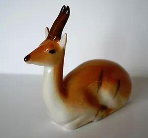 Lomonosov PORCELAIN Figurine Gazelle.Deer - Picture 1 of 5
