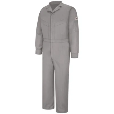NEW Bulwark FR Flame Resistant Men's Coveralls - Grey - Size 44 Regular - Image 1 of 3