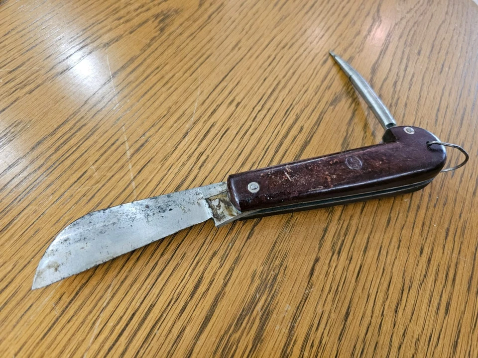 Boat Knife for Boatswain USSR 1960s Bakelite - Image 1 of 4