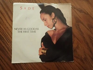 Sade - Never As Good As The First Time (Remix Edit) & Keep Hanging On - 45 rpm - Picture 1 of 4
